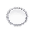 Reed & Barton Chippendale Round Plain Tray (12 1/2")